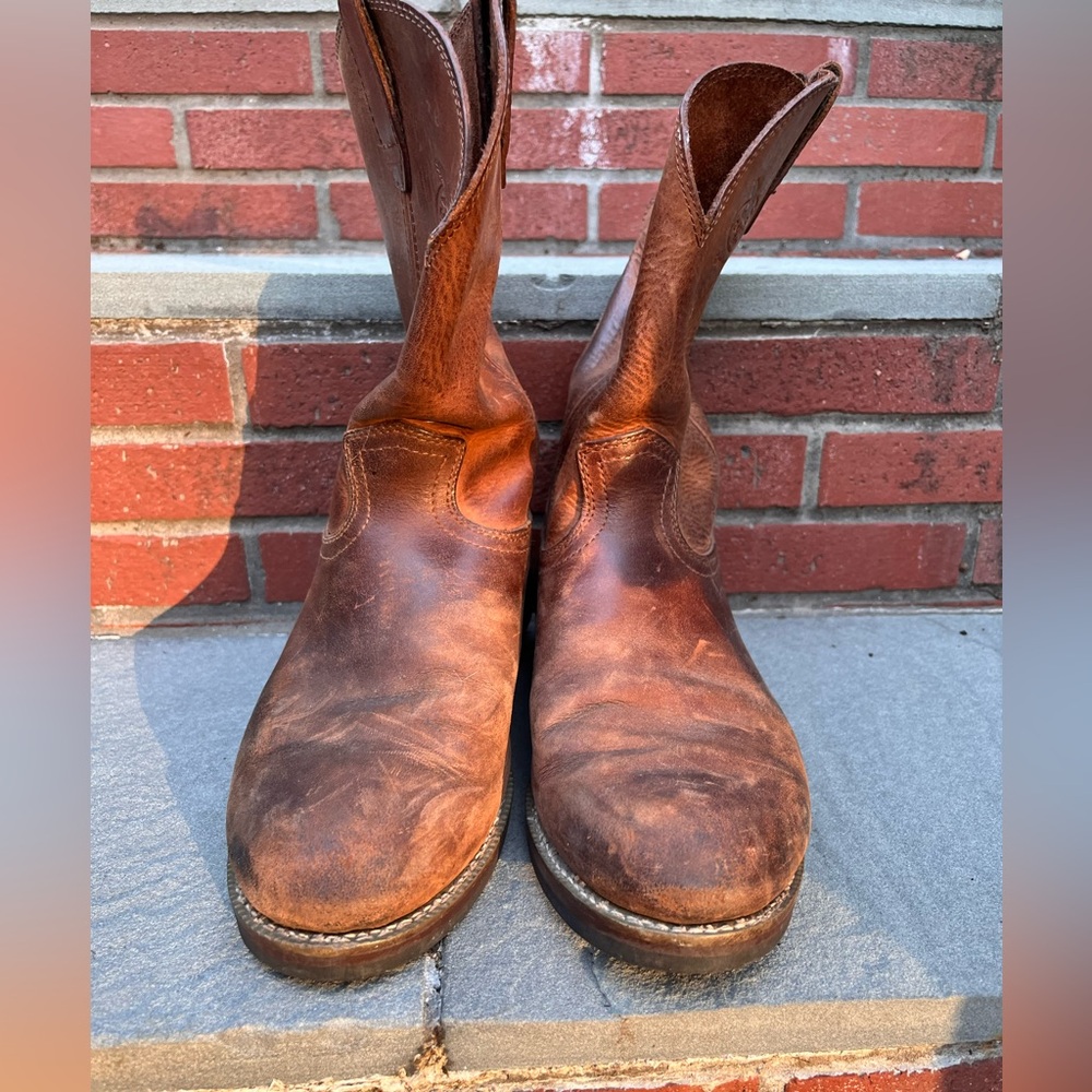 Georgia Boot Farm & Ranch Rustic Brown Western Boots